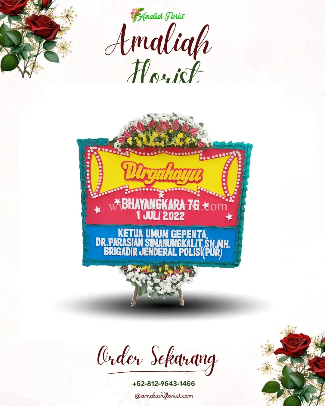 Papan Bunga HUT Ulang Tahun Depok